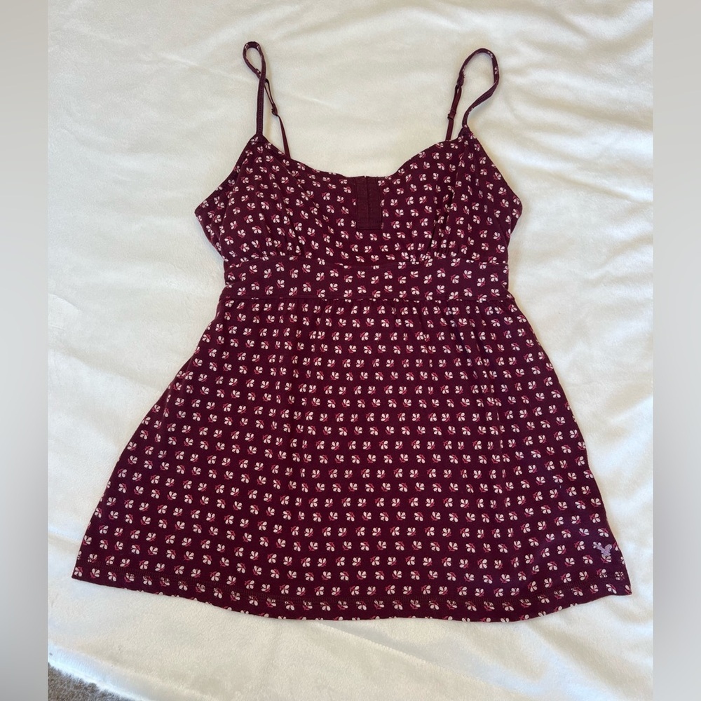 American Eagle Outfitters‎ Maroon Top Size Small